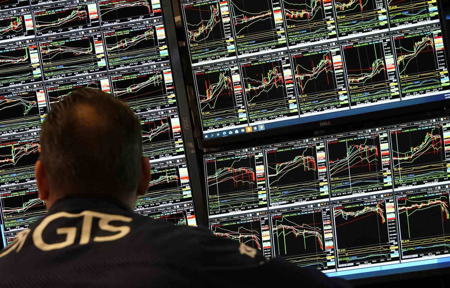 A trader at work on the floor of the New York Stock Exchange earlier this month. 