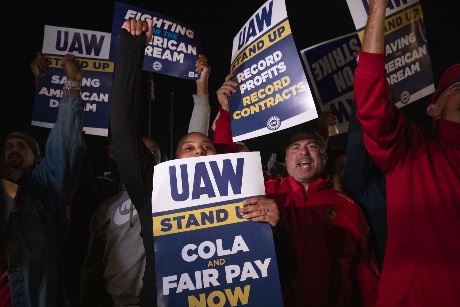 United Auto Workers members go on strike