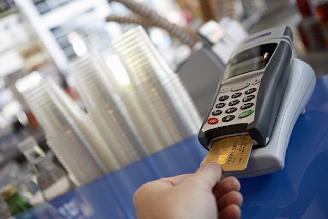 Credit card machine