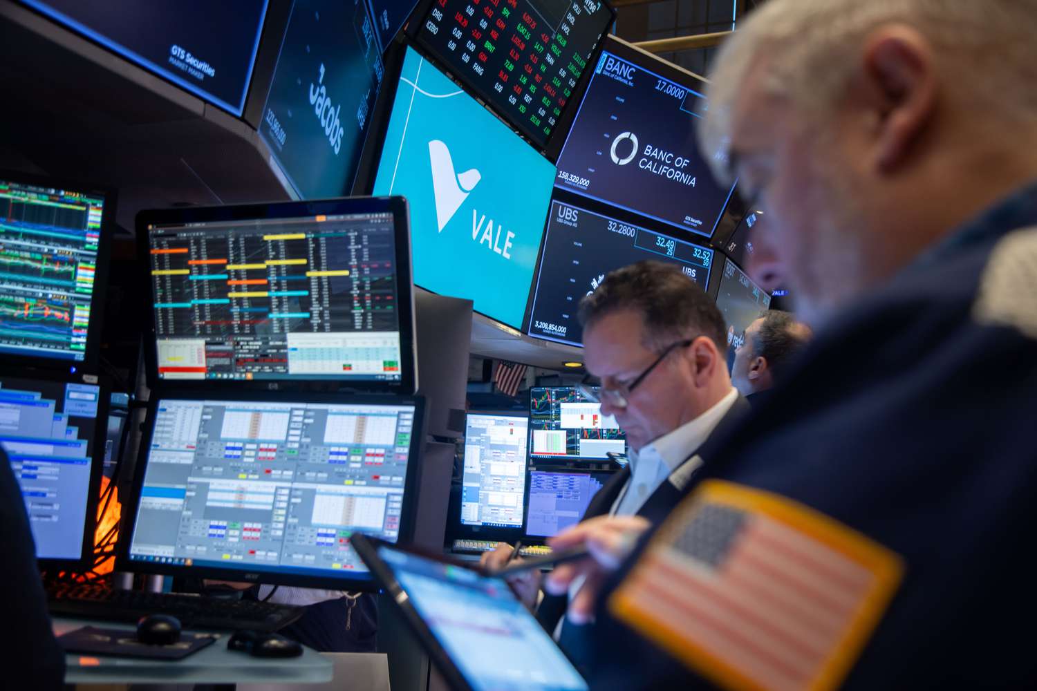 Traders work on the floor of the New York Stock Exchange on Tuesday, Dec. 3, 2024.