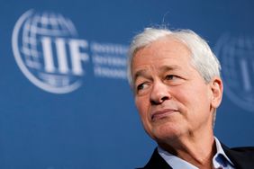 Jamie Dimon, chief executive officer of JPMorgan Chase & Co., at the Institute of International Finance (IIF) during the annual meetings of the IMF and World Bank in Washington, DC.