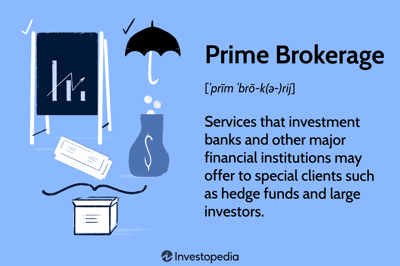 Prime Brokerage: Services that investment banks and other major financial institutions may offer to special clients such as hedge funds and large investors