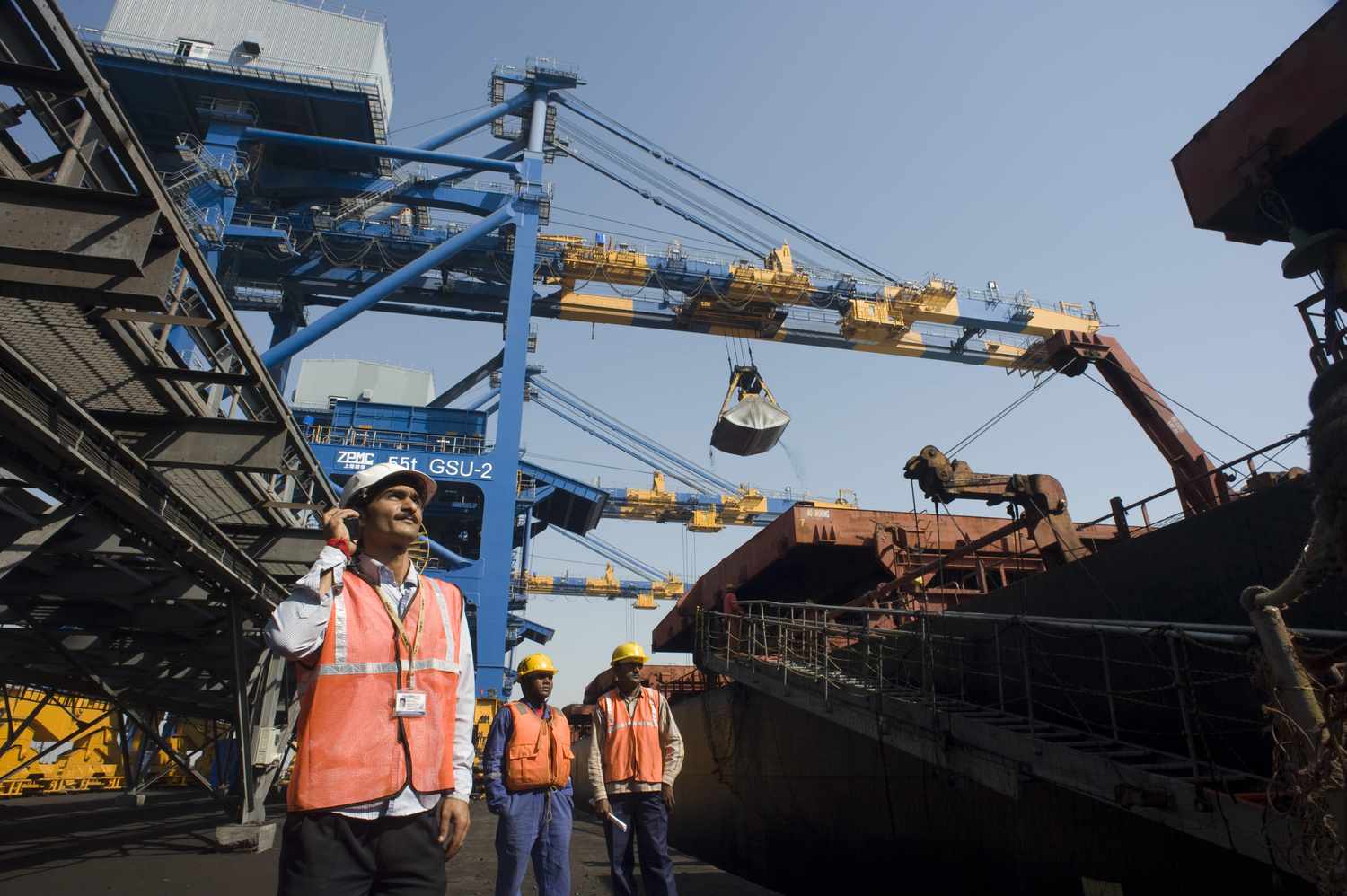 Adani Port in Mundra,Gujarat, India