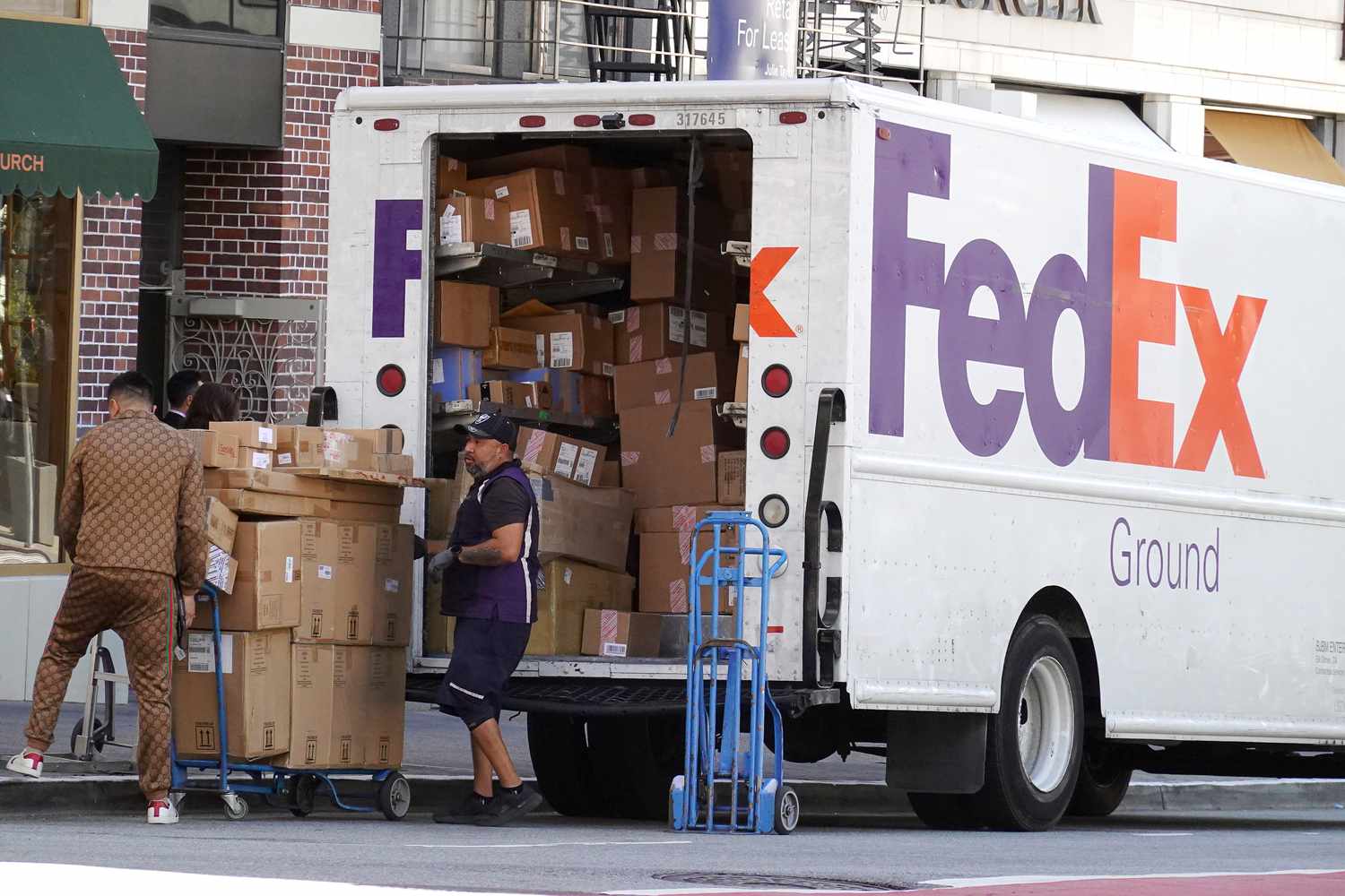 FedEx truck
