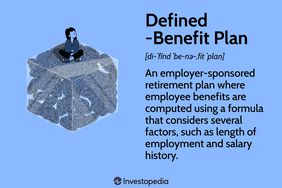 Defined-Benefit Plan: An employer-sponsored retirement plan where employee benefits are computed using a formula that considers several factors, such as length of employment and salary history.