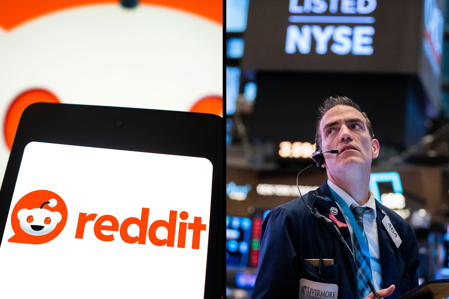 Reddit logo NYSe illustration
