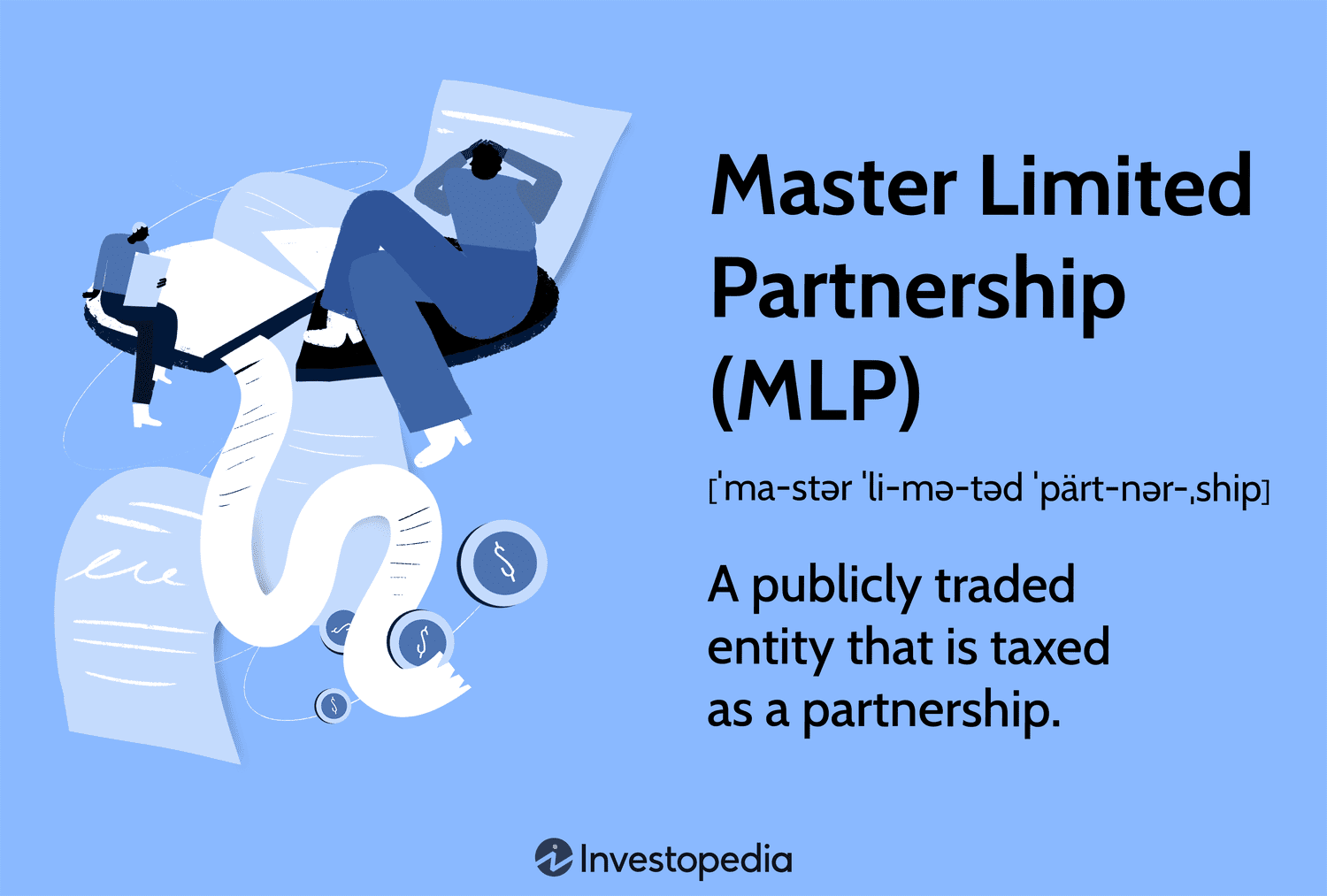 Master Limited Partnership (MLP): A publicly traded entity that is taxed as a partnership.