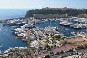 Yachts at Monte Carlo.