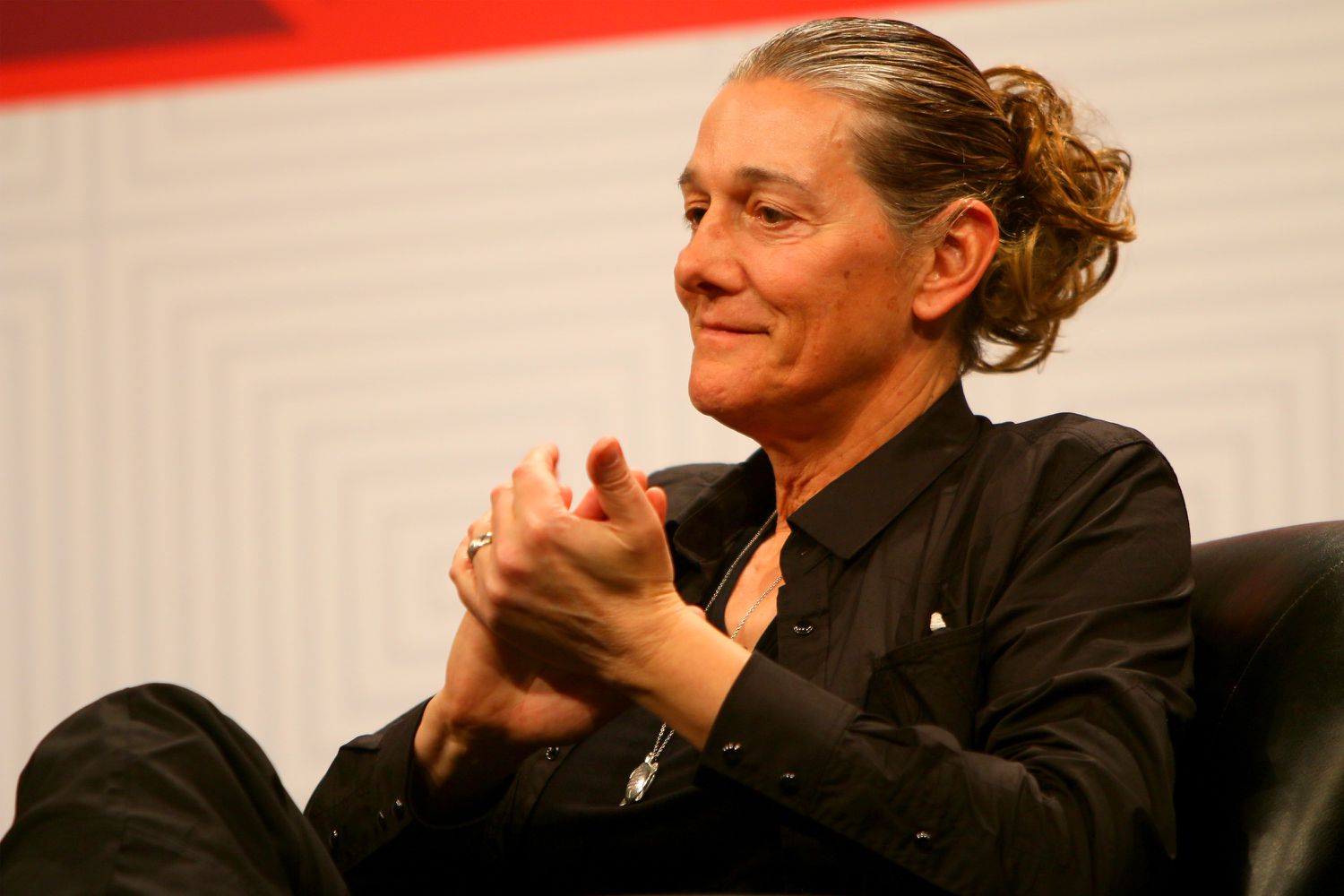 Martine Rothblatt speaks onstage at Austin Convention Center