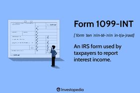 Form 1099-INT: An IRS form used by taxpayers to report interest income.