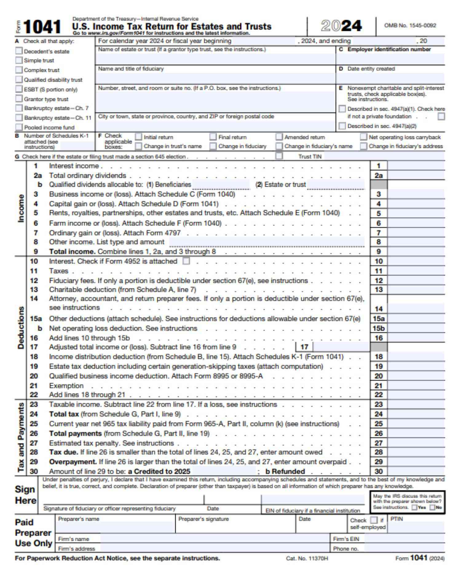 Form 1041
