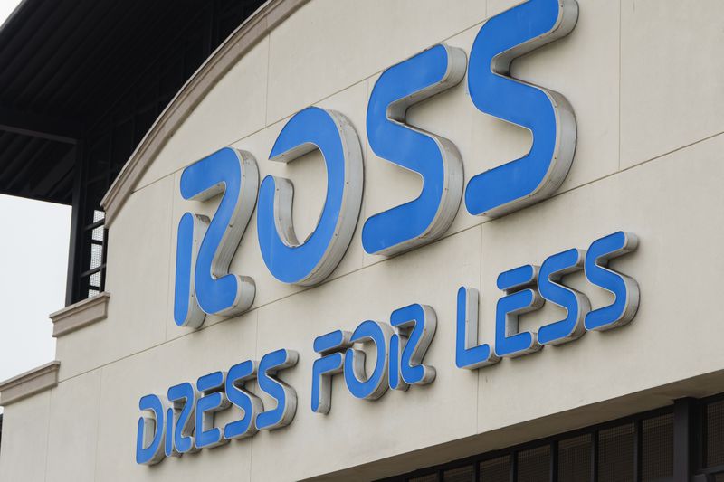 The sign at a Ross store in San Diego, Calif., in March. 