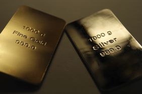 gold and silver bars