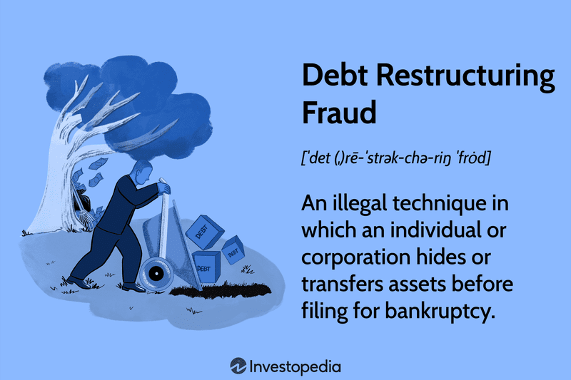 Debt Restructuring Fraud