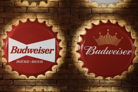 Budweiser signage at an AB InBEV brewery