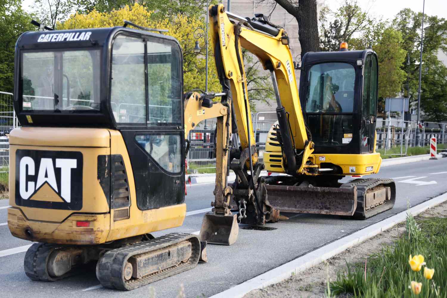 Caterpillar excavators