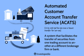 Automated Customer Account Transfer Service (ACATS): A system that facilitates the transfer of securities from one trading account to another at a different brokerage firm or bank.