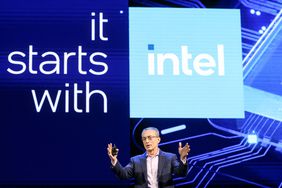 Intel CEO Pat Gelsinger delivers a speech at Computex 2024 in Taipei on June 4, 2024