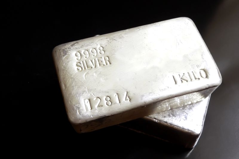 a bar of silver