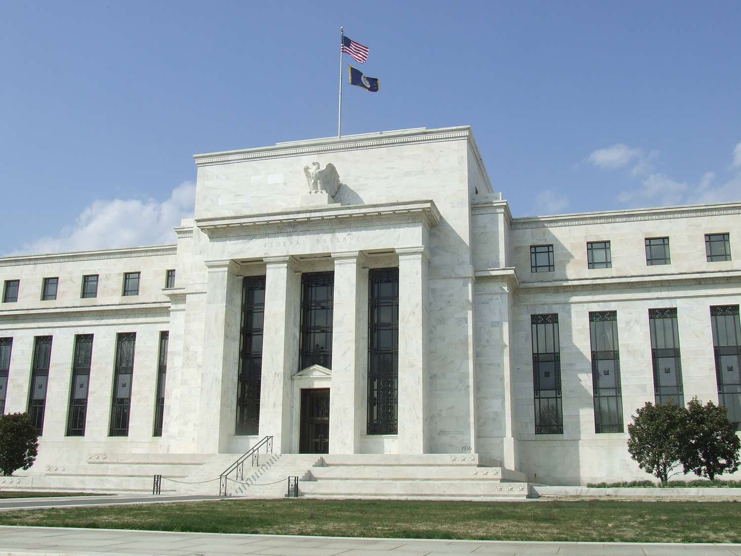 The Federal Reserve building in Washington