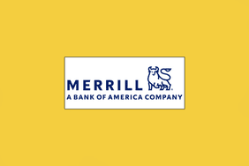 Image shows a yellow background with the Merrill logo in the center.