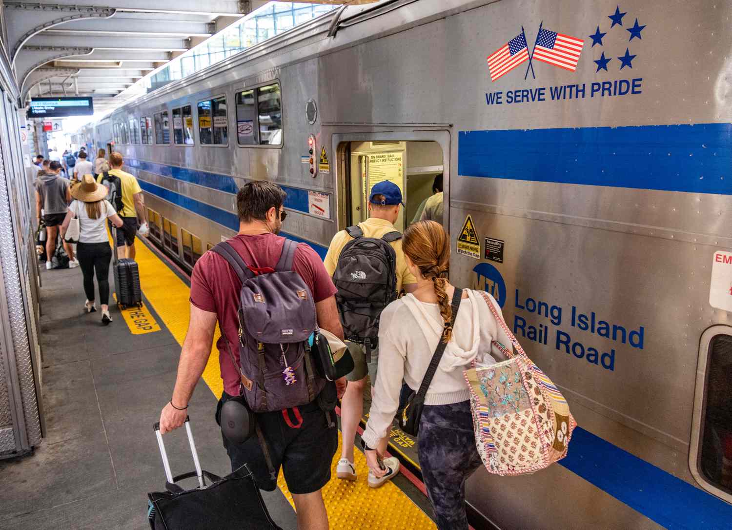 Commuters boarding a train at the Jamaica station of the Long Island Rail Road in Jamaica, New York, on August 22, 2024.Commuters boarding a train at the Jamaica station of the Long Island Rail Road in Jamaica, New York, on August 22, 2024.Commuters boarding a train at the Jamaica station of the Long Island Rail Road in Jamaica, New York, on August 22, 2024.Commuters boarding a train at the Jamaica station of the Long Island Rail Road in Jamaica, New York, on August 22, 2024.Commuters boarding a train at the Jamaica station of the Long Island Rail Road in Jamaica, New York, on August 22, 2024.Commuters boarding a train at the Jamaica station of the Long Island Rail Road in Jamaica, New York, on August 22, 2024.Commuters boarding a train at the Jamaica station of the Long Island Rail Road in Jamaica, New York, on August 22, 2024.