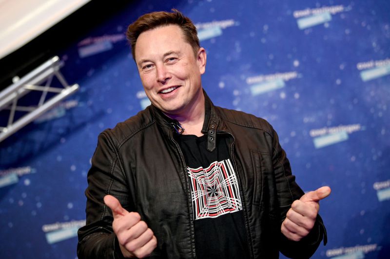 Elon Musk Awarded with Axel Springer Award in Berlin.