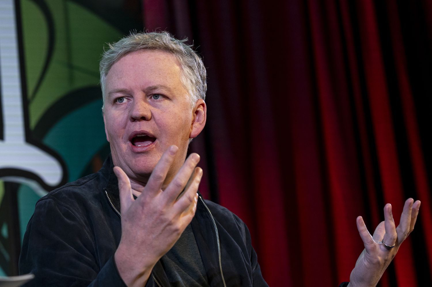 Cloudflare CEO Matthew Prince speaking at conference in December. 