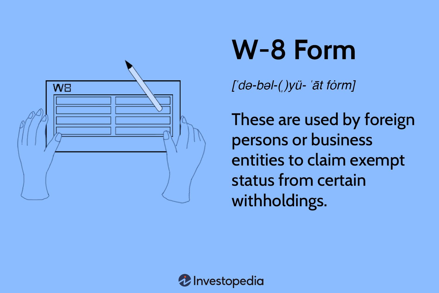W-8 Form