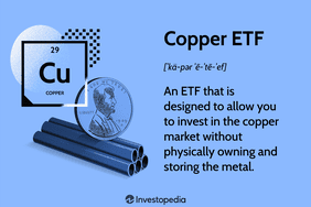 Copper ETF: An ETF that is designed to allow you to invest in the copper market without physically owning and storing the metal.