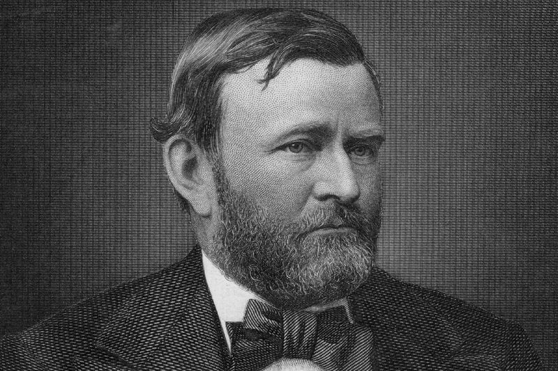 Engraved portrait of Ulysses S. Grant