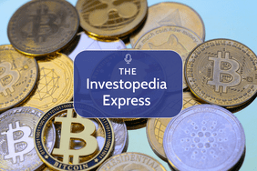 Photo illustration shows a representation of cryptocurrency coins 