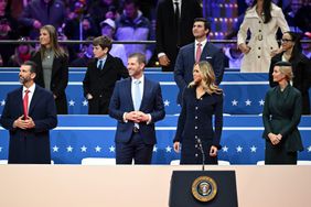 Donald Trump Jr. (left) and Eric Trump (second from left)
