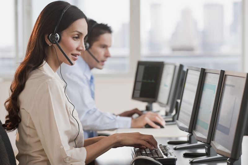 Call center employees