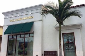 Williams and Sonoma storefront sign.