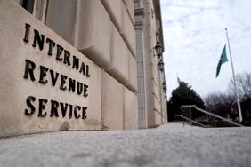 The Internal Revenue Service (IRS) headquarters in Washington, DC, US, on Tuesday, Feb. 18, 2025.