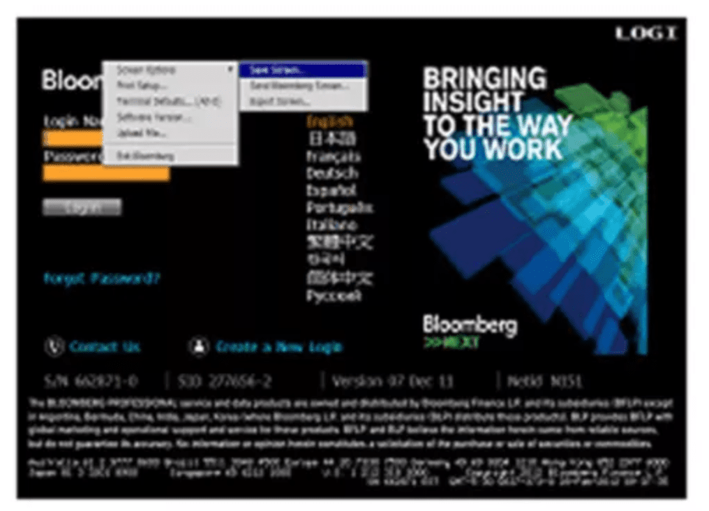 Bloomberg Login