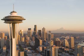 Seattle skyline and space needle