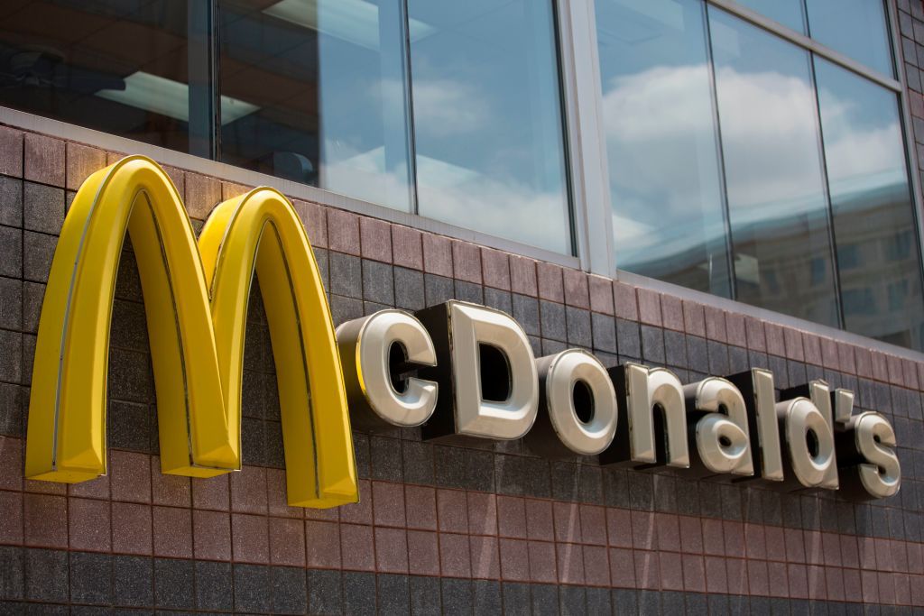 The McDonald's logo.