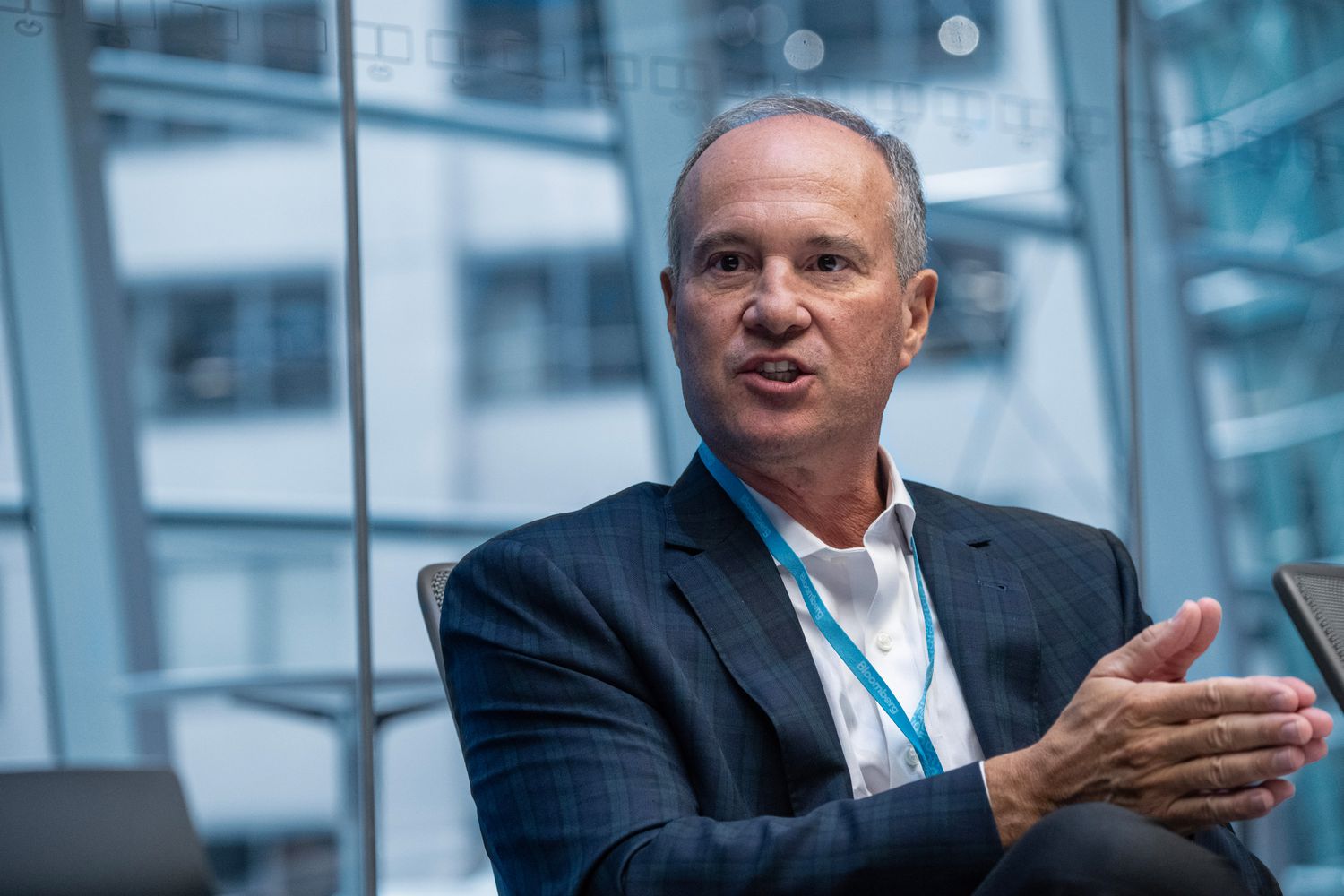 Joseph Dominguez, president and chief executive officer of Constellation Energy Corp., during an interview in New York, US, on Monday, Sept. 23, 2024. 