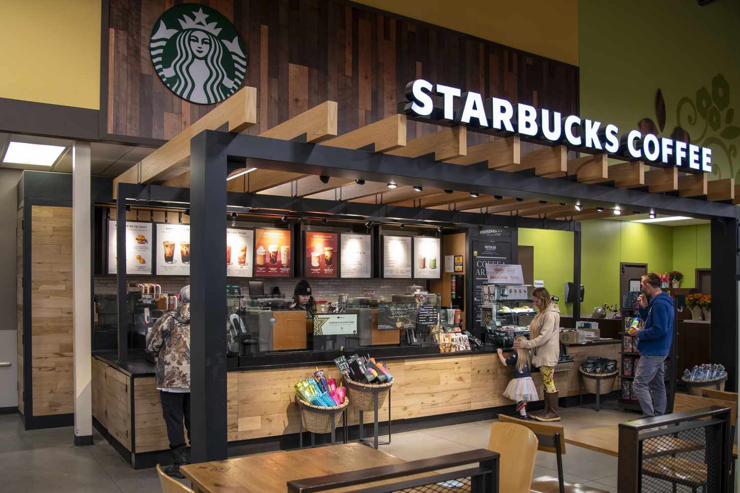 Starbuck's coffee shop
