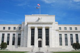 Exterior of the US Federal Reserve Building in Washington DC