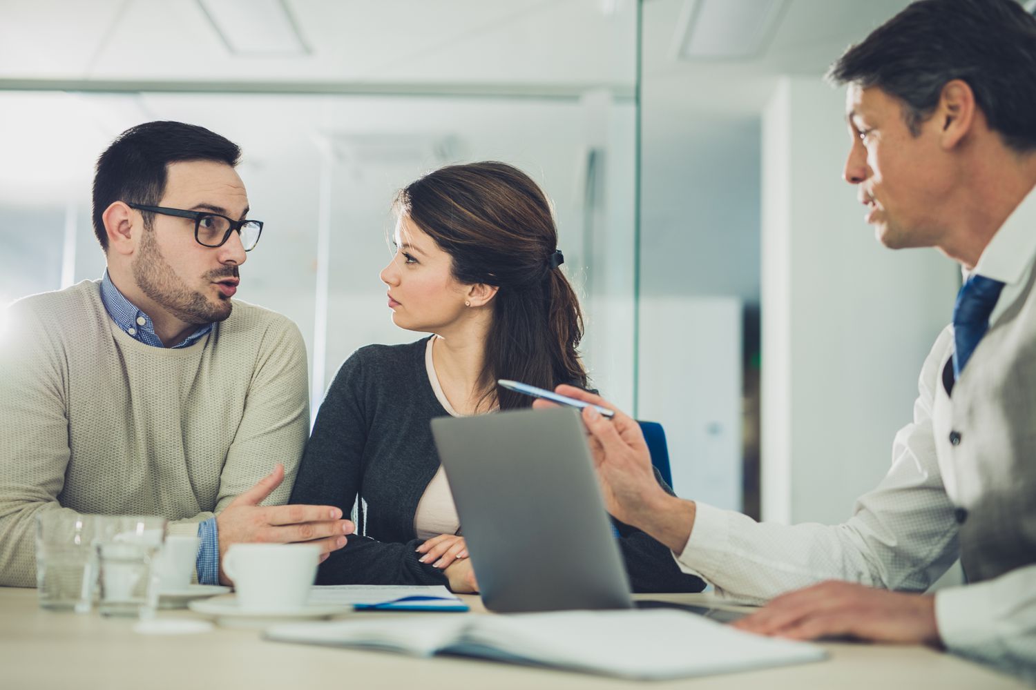 Financial advisor giving warning to clients about using their house as silent second mortgage. 