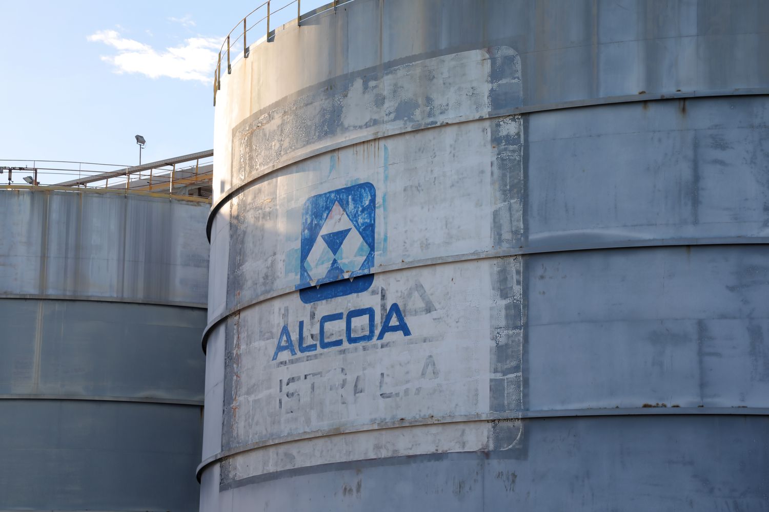 An Alcoa refinery in Australia in February. 