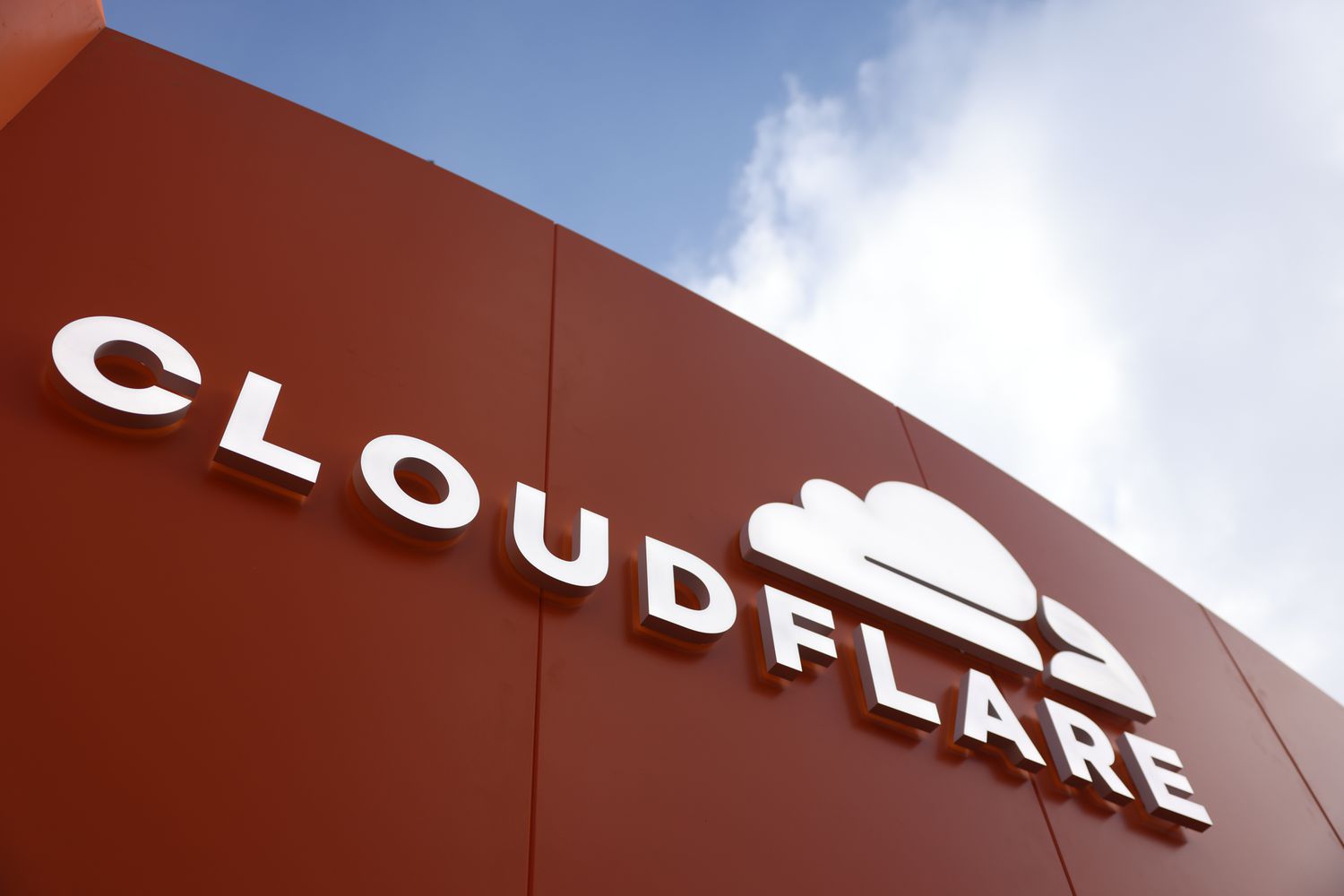 Cloudflare pavilion pop-up.