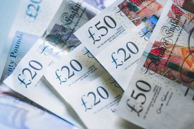 British pound bank notes