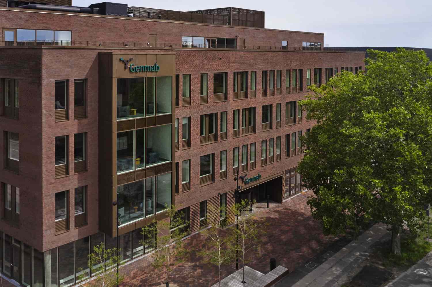 Genmab office building in Copenhagen. 