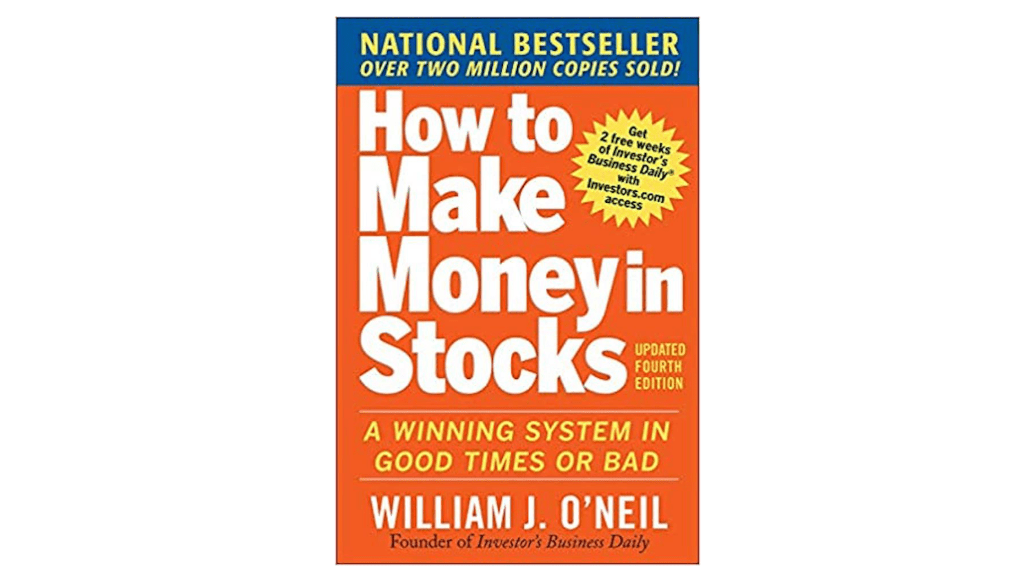 Book cover for "How to Make Money in Stocks" by William OâNeil