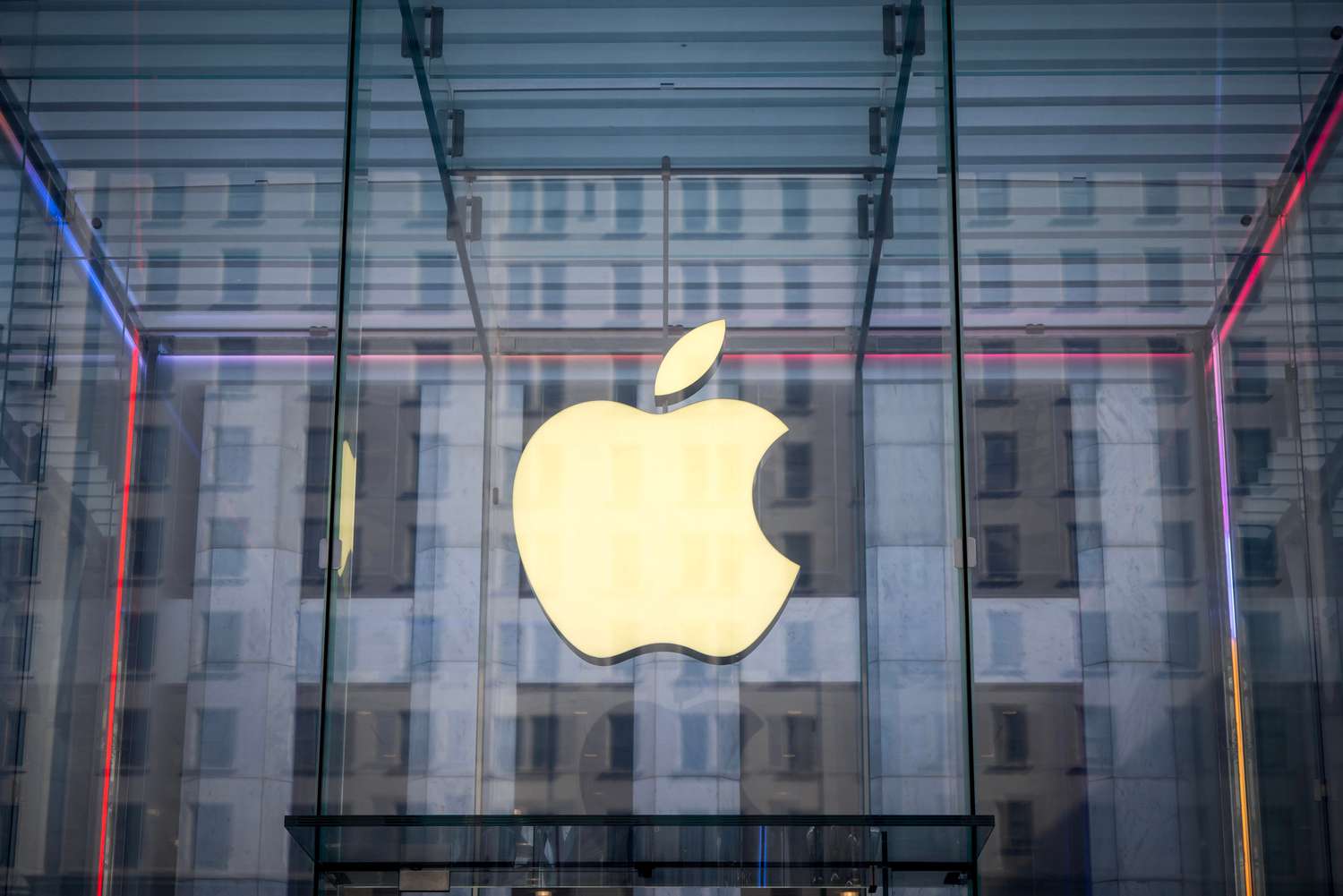 Apple Fifth Avenue store in New York.