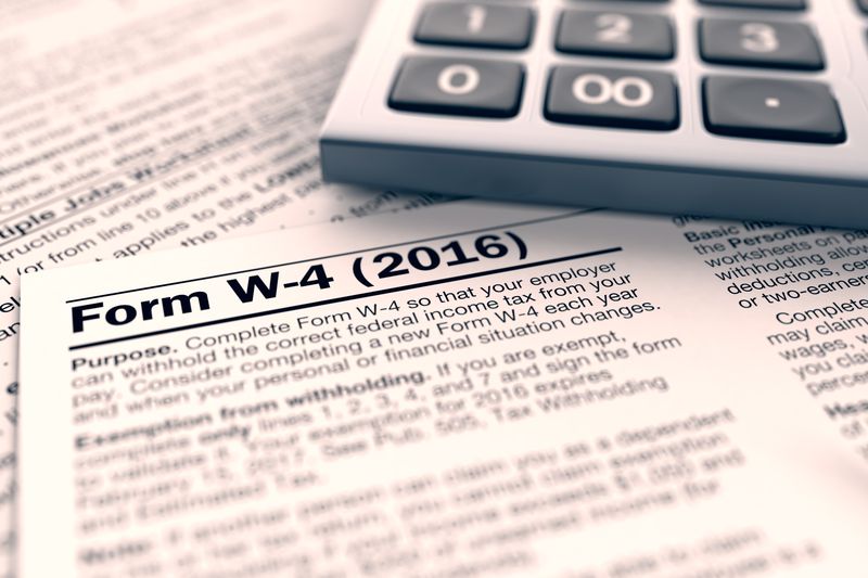 usa taxes concept